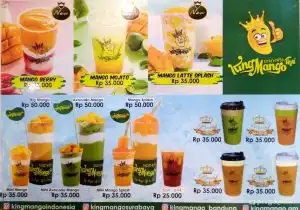 Menu King Mango Thai